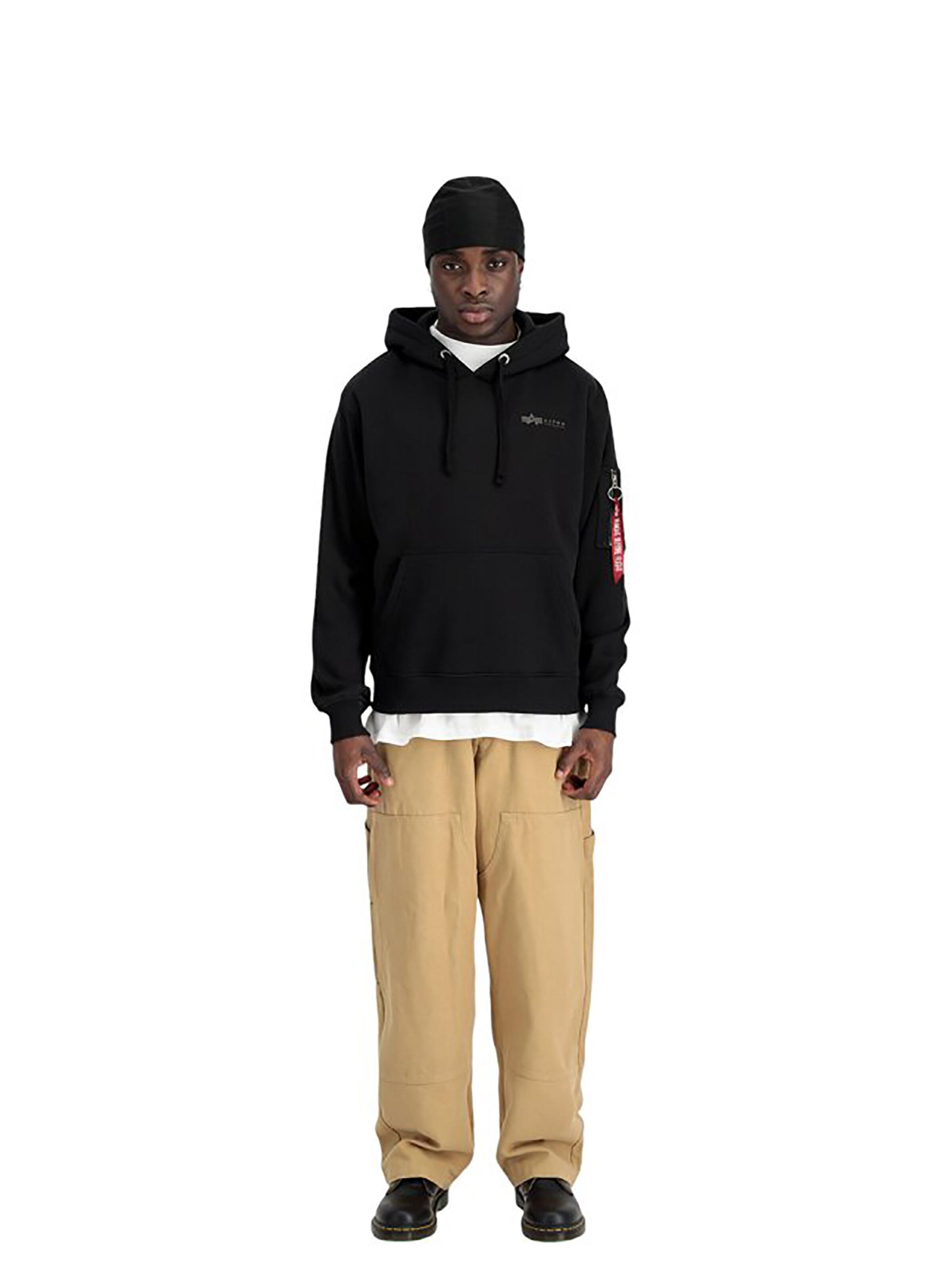 ALPHA INDUSTRIES Sweatshirt 'Air Force' in Black