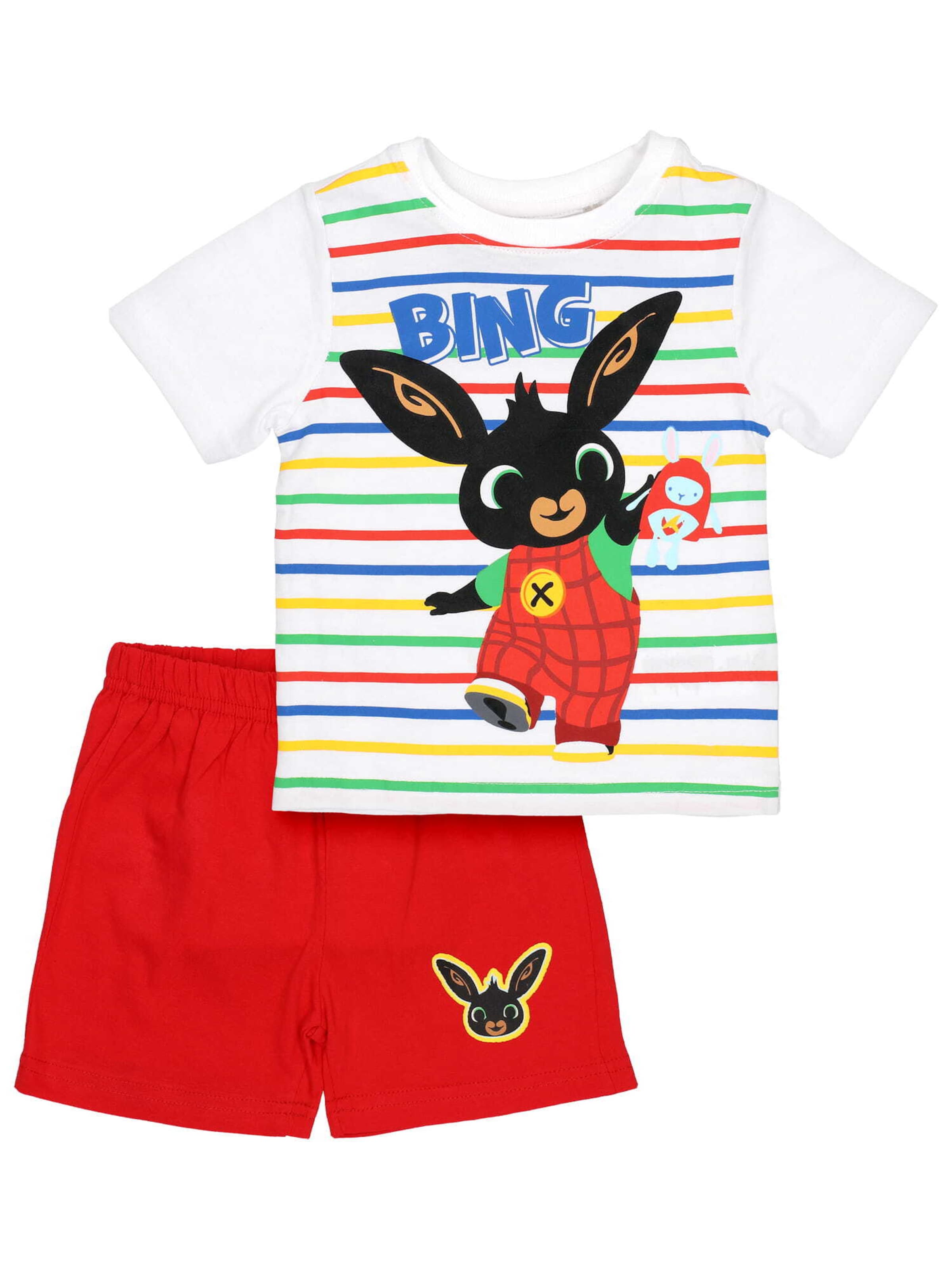 Pyjama Bing en rouge : devant