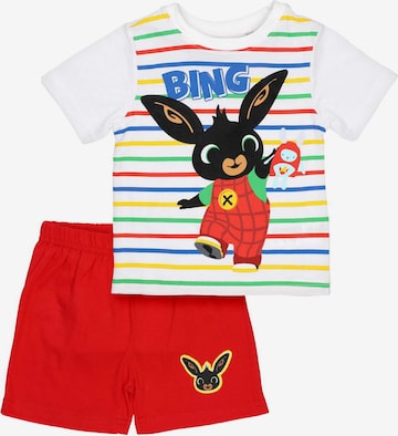 Bing Nachtkledij in Rood: voorkant