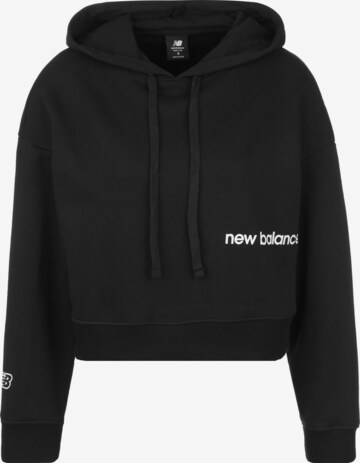 new balance Sweatshirt in Black: front