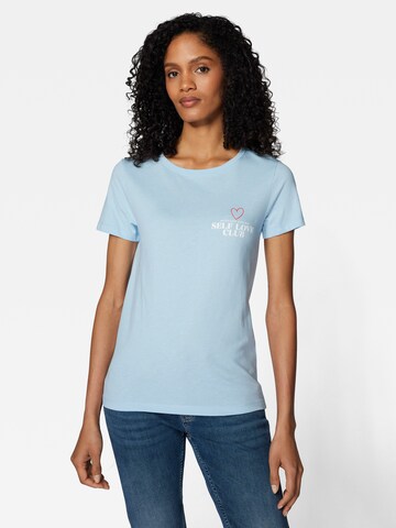 Mavi Shirt 'SELF LOVE CLUB' in Blue: front