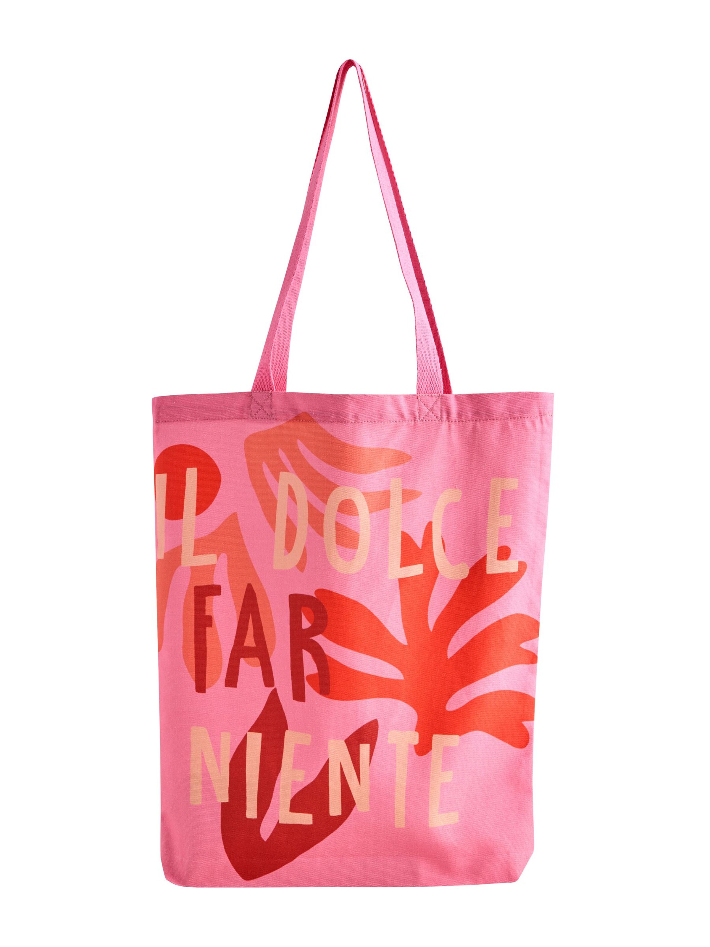 Next Shopper in Pink: front