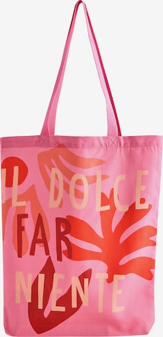 Next - Shopper en rosa: frente