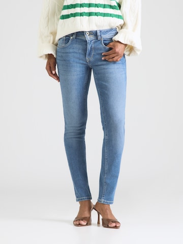 Skinny Jean 'NEW BROOKE' Pepe Jeans en bleu : devant