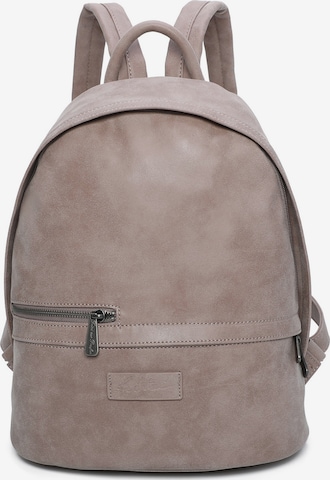 Fritzi aus Preußen Backpack in Grey: front