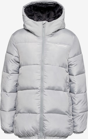 Hummel Winter Jacket in Grey: front