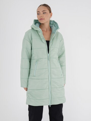 FRESHLIONS Winter Jacket in Green: front