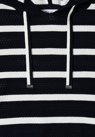 CECIL Pullover in Blau