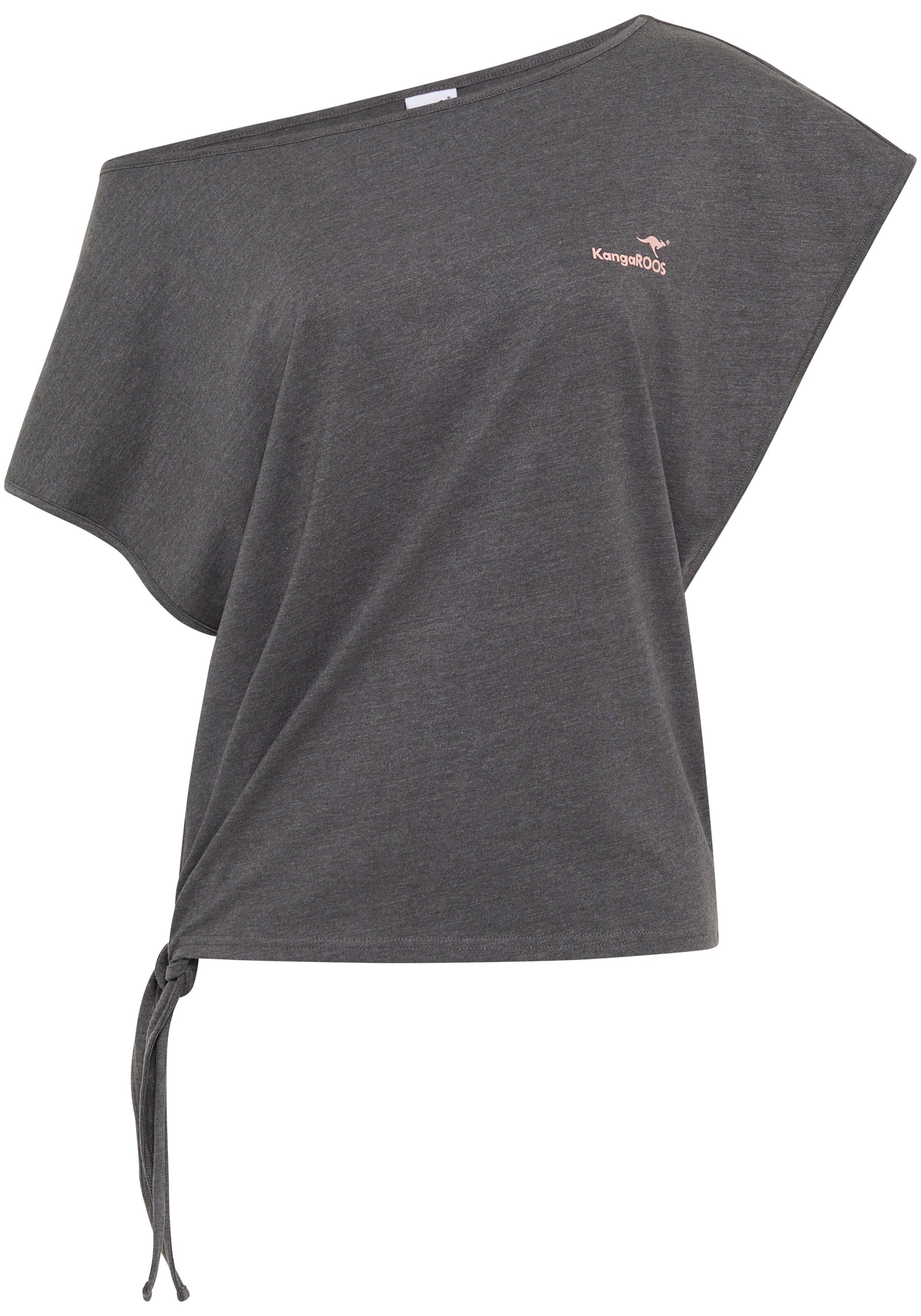 KangaROOS Shirt in Grau: Vorderseite