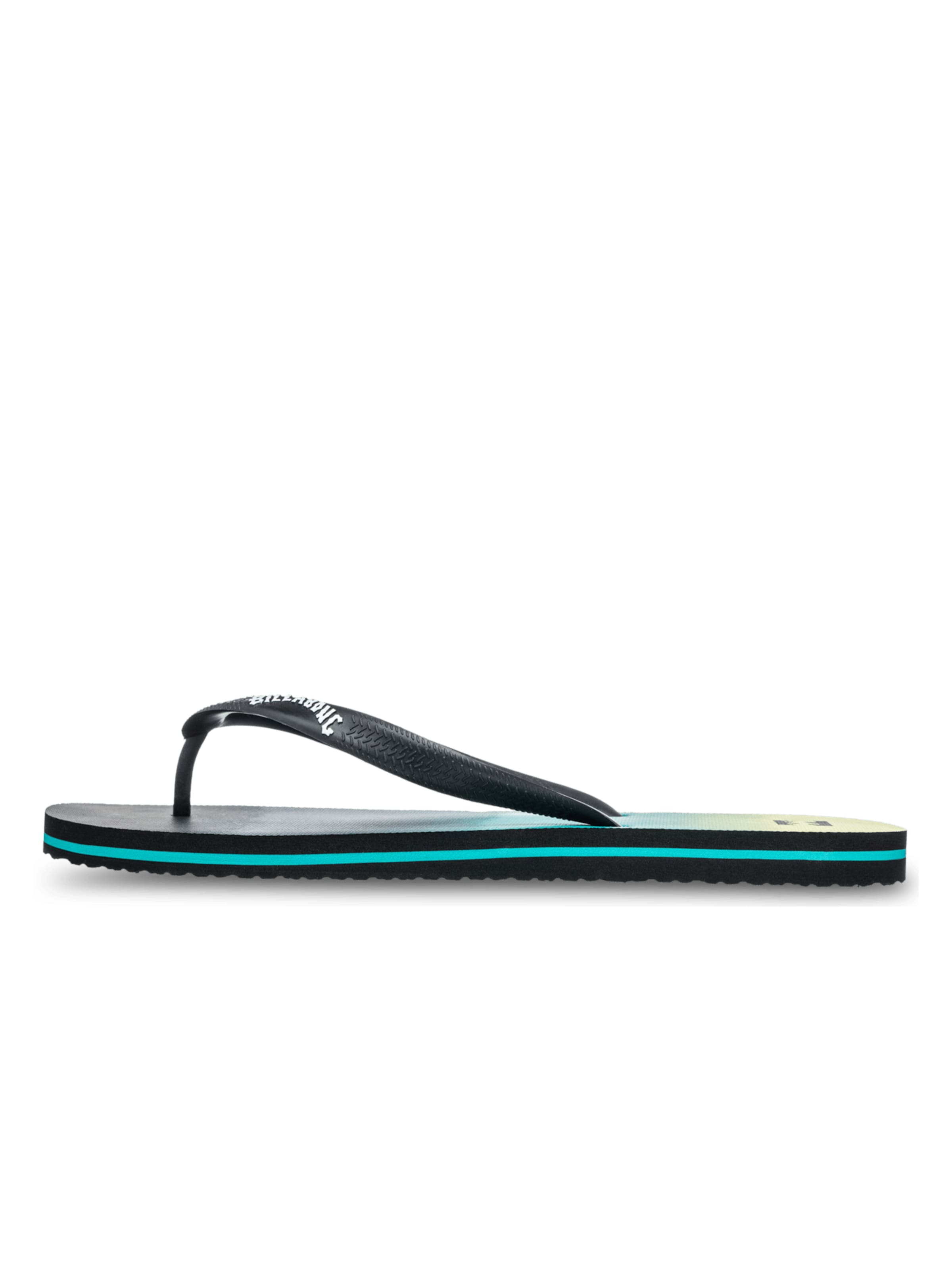 Tongs BILLABONG en noir : devant