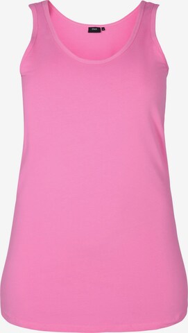 Zizzi Top in Roze: voorkant