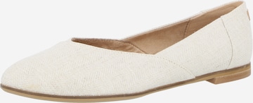 TOMS Ballerina värissä beige: edessä