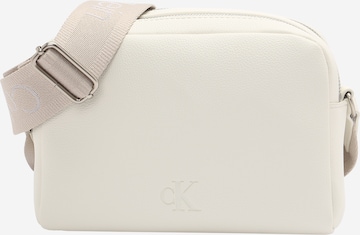 Calvin Klein JeansTorba preko ramena - bijela boja: prednji dio