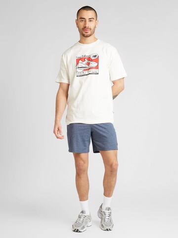 Regular Pantalon de sport new balance en bleu