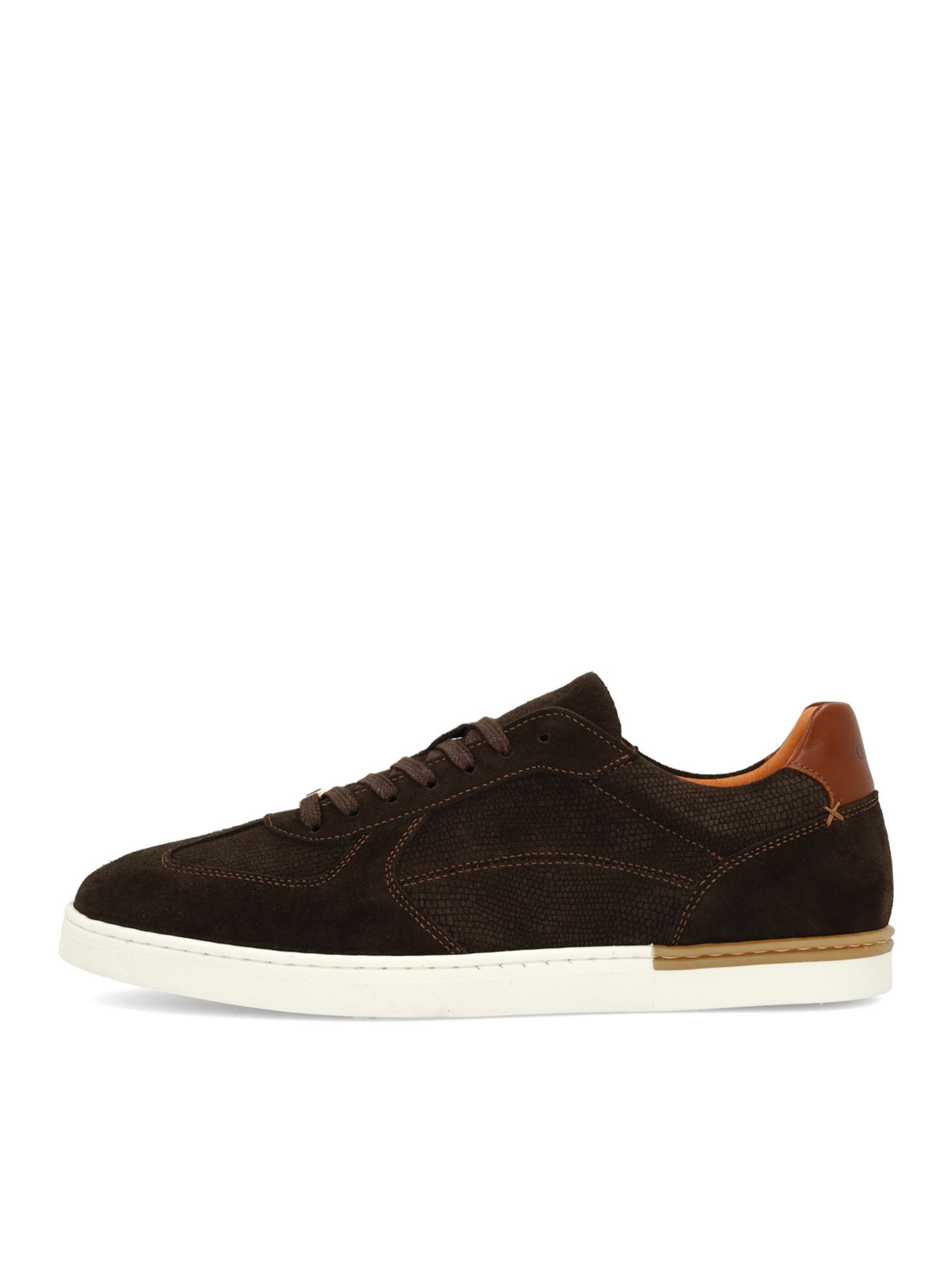 Baskets basses MANFIELD en marron