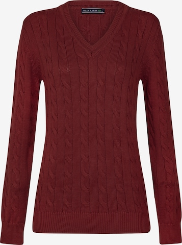 Felix Hardy Trui in Rood: voorkant