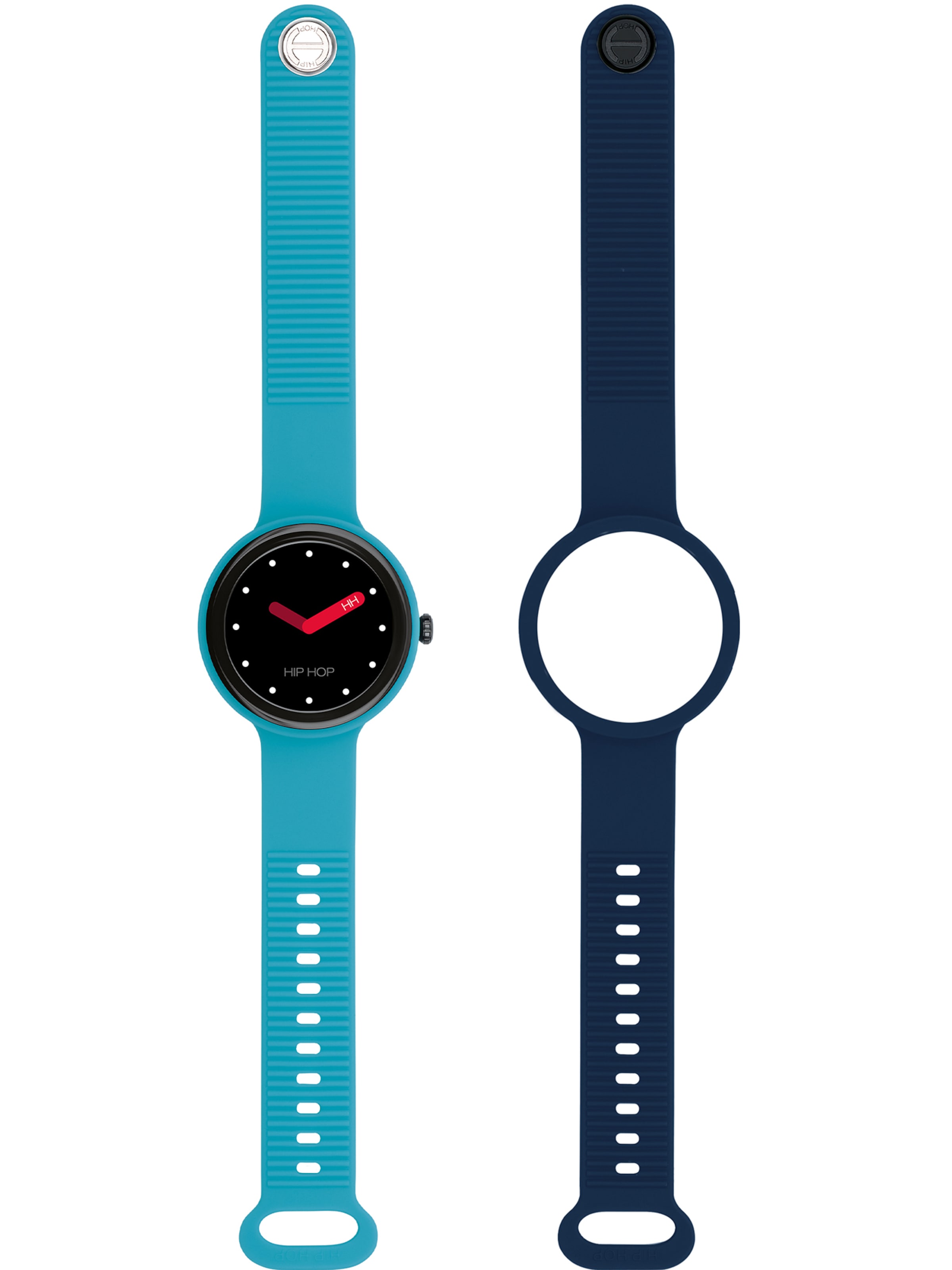 Orologio digitale di Hip Hop in blu