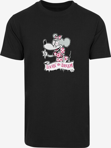 T-Shirt 'Spangled Min' Merchcode en noir : devant