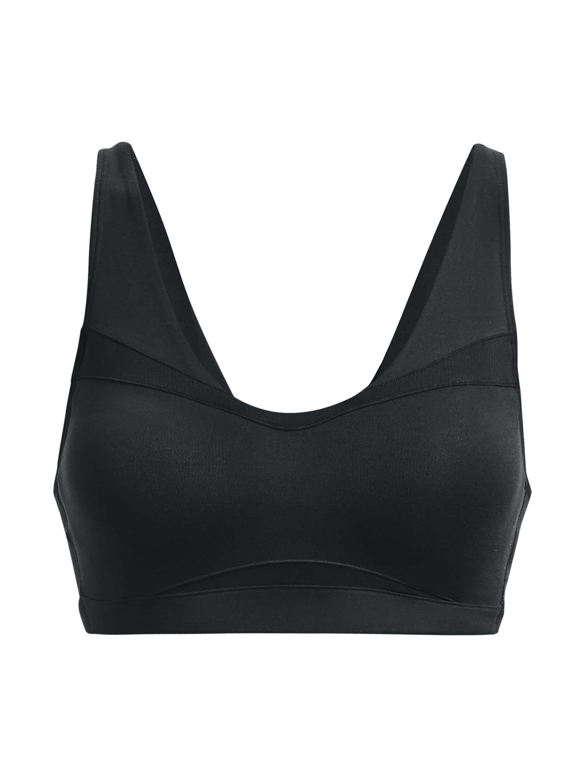 UNDER ARMOUR - Bustier Sujetador deportivo en negro: frente