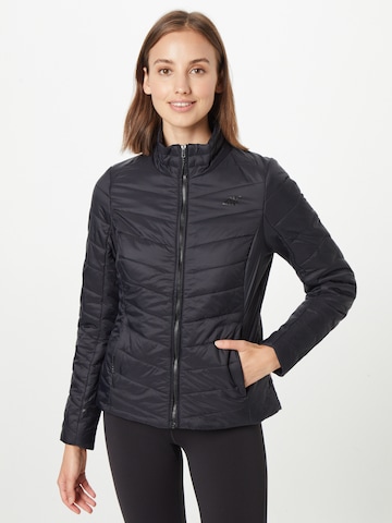 4F Outdoor jacket in Black: front