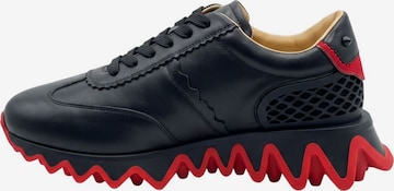 Baskets basses 'Louboutin Sneakers Herren schwarz rot' Christian Louboutin en noir : devant