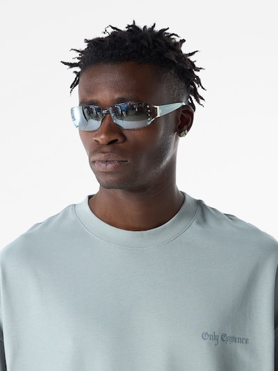 VAMOS CLO Shirt 'Kaffir' in Light blue / Dark grey / Mint, Item view
