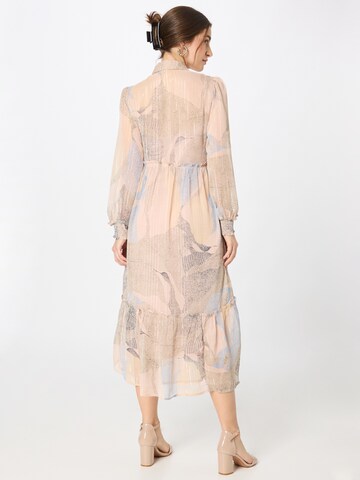 NÜMPH Shirt Dress 'NUALICE' in Beige