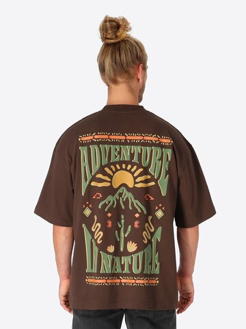 SPITZBUB Shirt in Brown: front