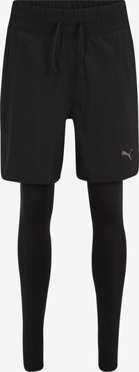 PUMA Sportsbukser i grå / svart, Produktvisning
