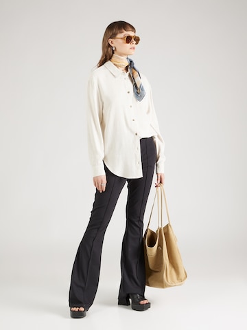 PIECES Blouse 'Vinsty' in Beige