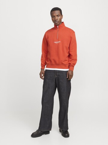 JACK & JONES - Sudadera en rojo