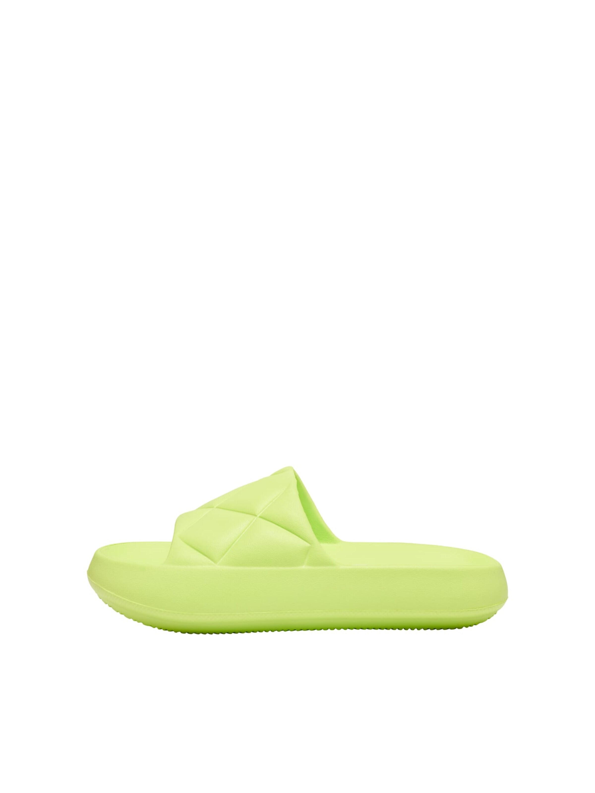 ONLY Huisschoenen 'Mave' in Groen: voorkant