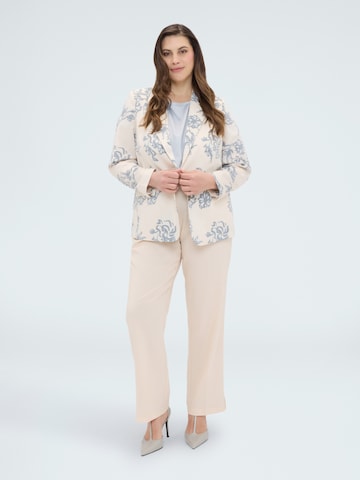 Blazer Fiorella Rubino en beige