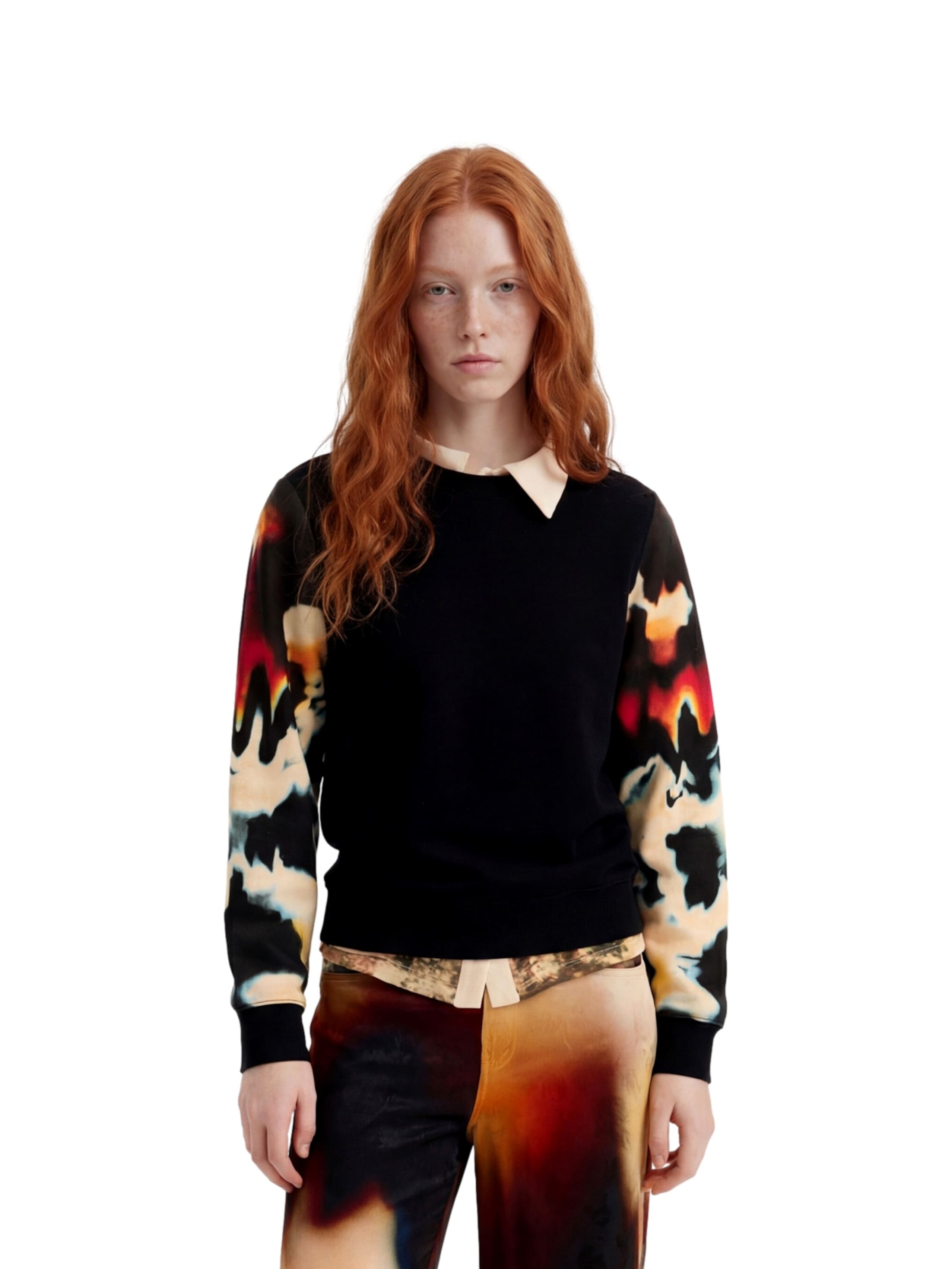 Desigual Суичър в черно: отпред
