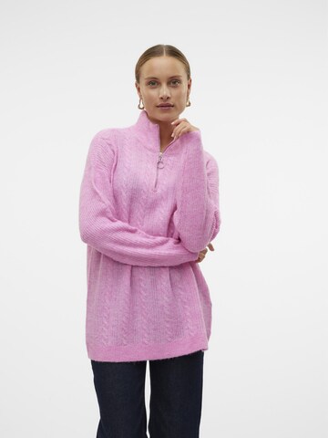 Pull-over VERO MODA en violet : devant
