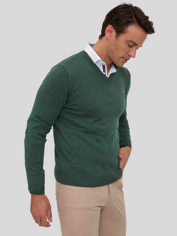 Sir Raymond Tailor Sweater 'Los Angeles' in Green