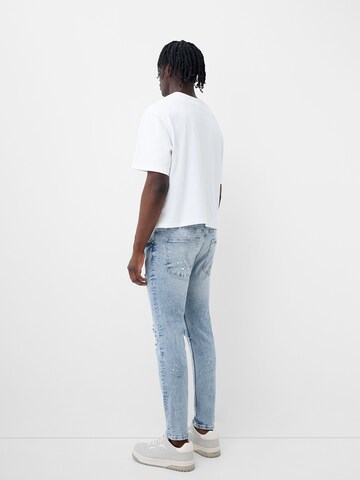 regular Jeans di Bershka in blu