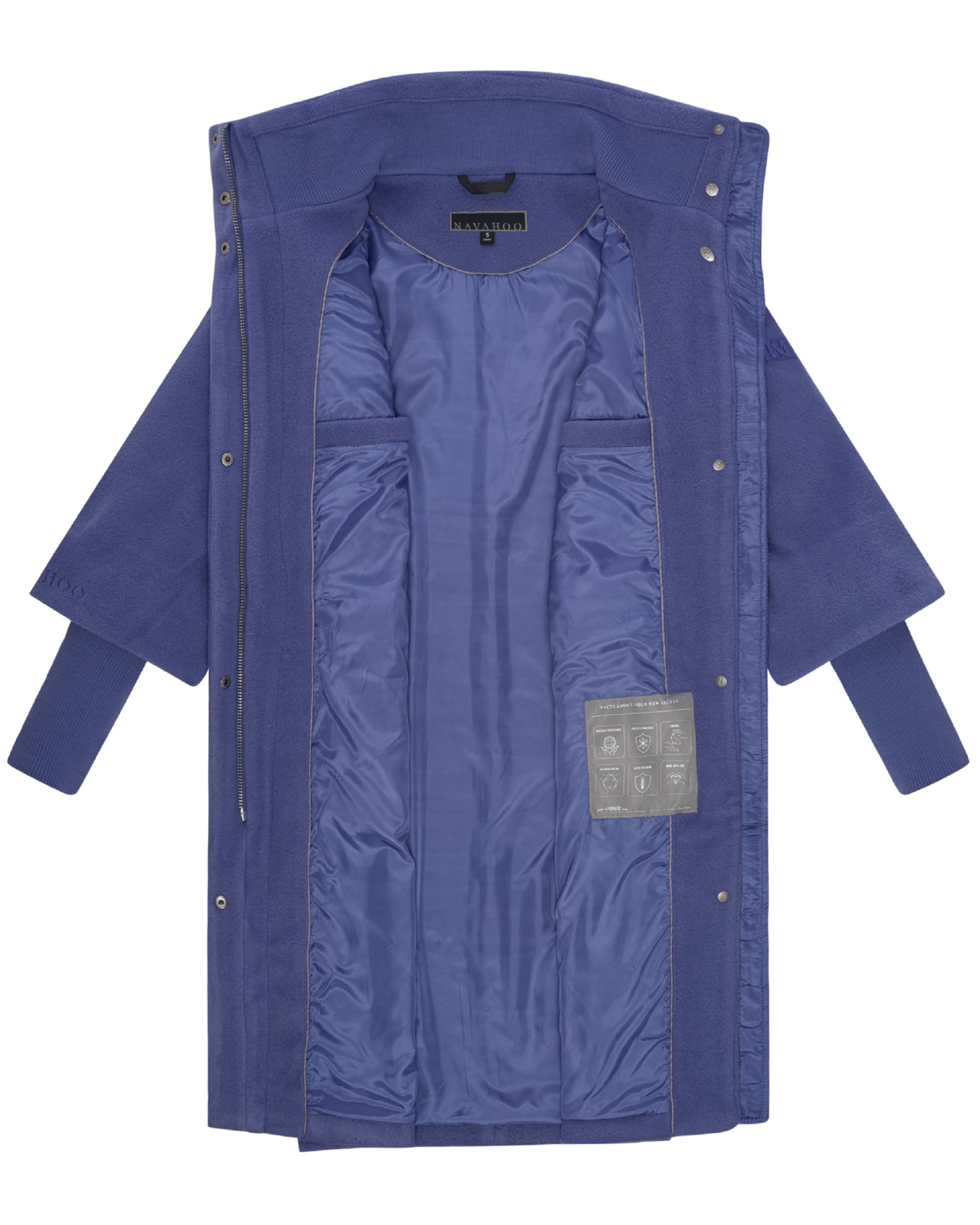 NAVAHOO Ανοιξιάτικο και φθινοπωρινό παλτό 'Polarblüte 14' σε μπλε