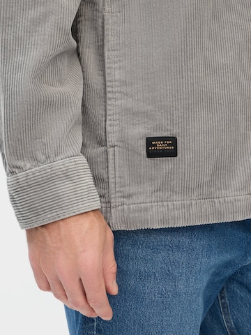 CAMEL ACTIVE Between-Season Jacket in Grey