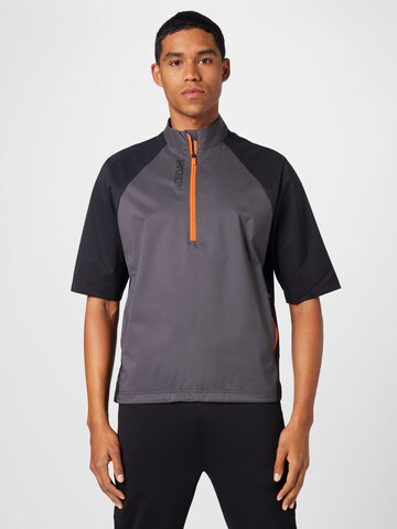 ADIDAS GOLF Performance Shirt in Black: front