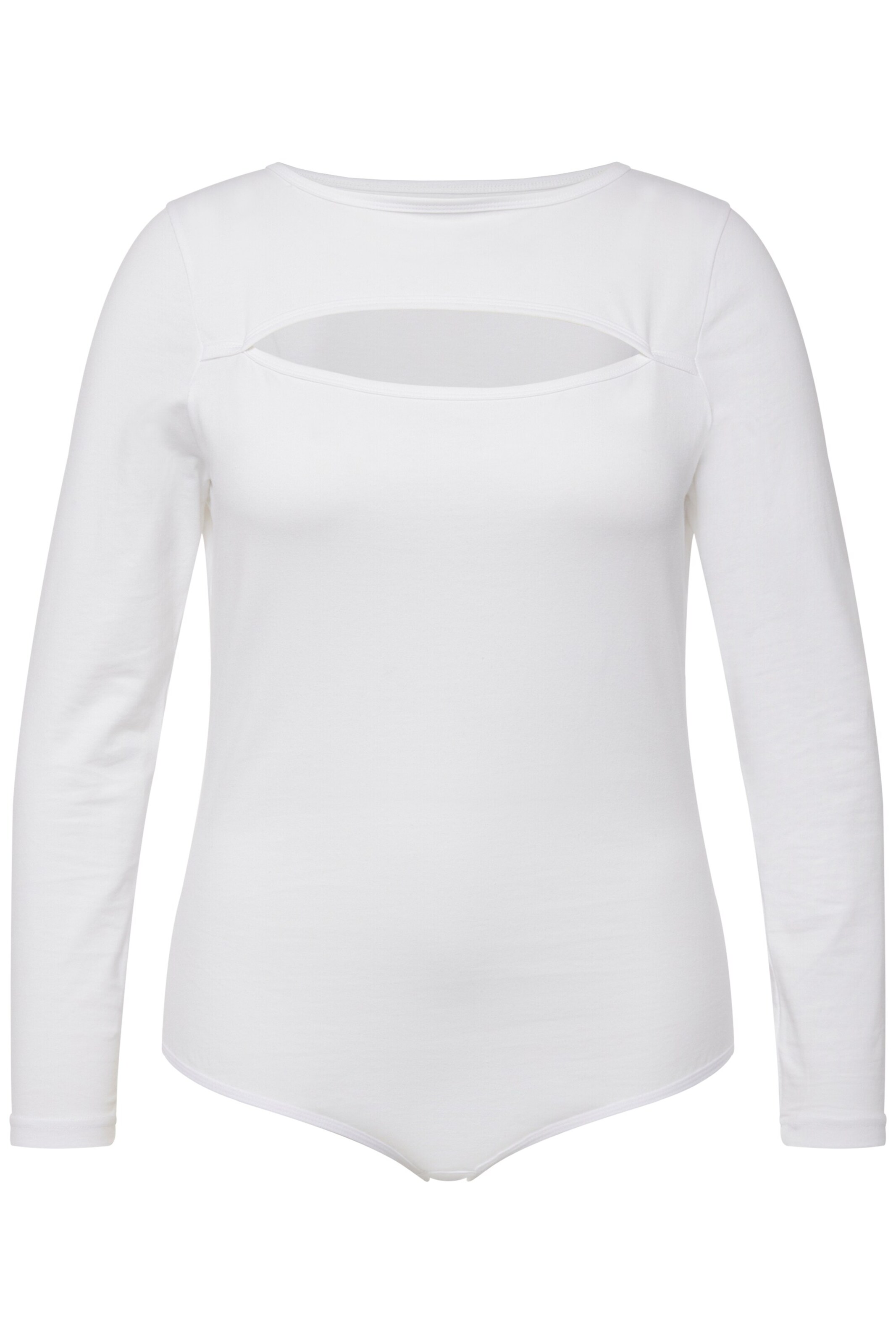 Ulla Popken Body in Weiß: Vorderseite