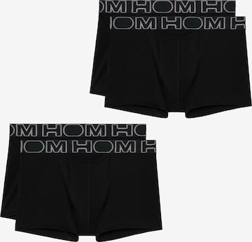 HOM Boxer shorts ' Boxerlines HO1 ' in Black: front