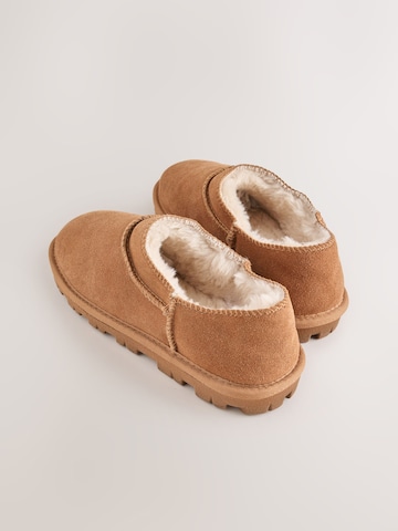 Pantoufle Next en marron