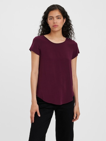 VERO MODA Shirt 'Becca' in Lila: voorkant