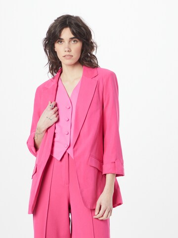 Blazer 'EDGE TO EDGE' di River Island in rosa: frontale