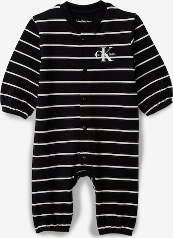 Tuta di Calvin Klein Jeans in nero: frontale