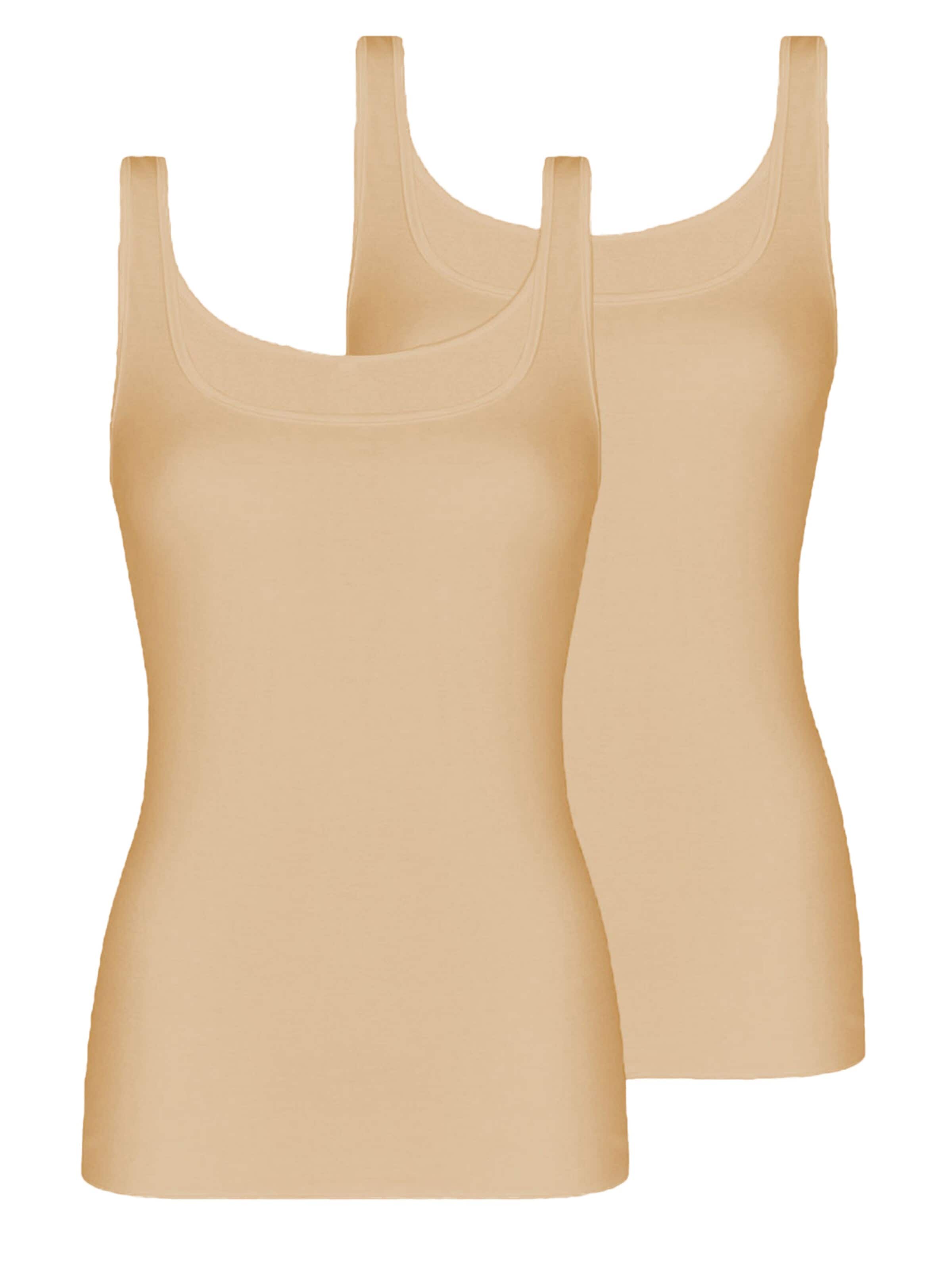 Nina von C. Undershirt 'Secret' in Brown: front