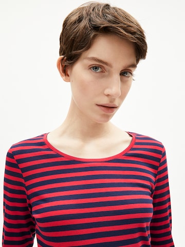 T-shirt ARMEDANGELS en rouge