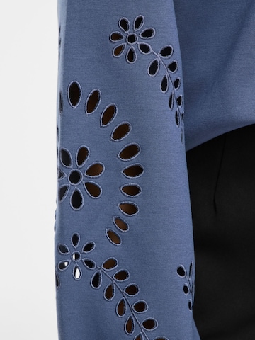 VILA Sweatshirt 'SANDY' in Blau