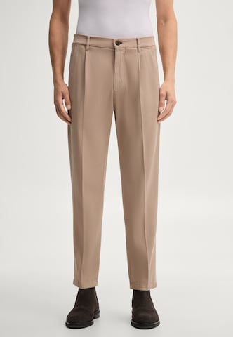Loosefit Pantalon à pince JOOP! Jeans en beige : devant